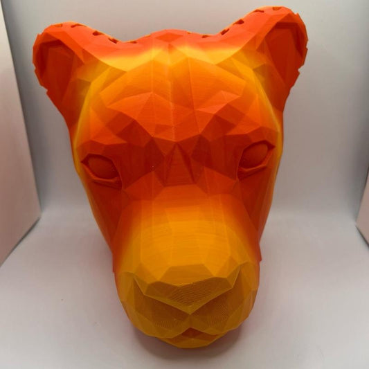 Lion Wall Light Home Decor 3D Printed Nightlight